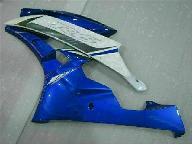 Bleu Blanc Carénages Yamaha R6 2006-2007 Bleu Blanc Carénages Yamaha R6 2006-2007