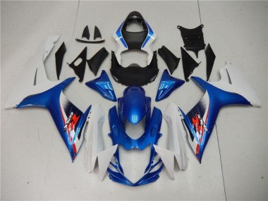 Bleu Blanc Carrosserie Suzuki GSXR 600 / 750 K11 2011-2024