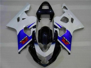 Bleu Blanc Carrosserie Suzuki GSXR 600 / 750 K4 2004-2005