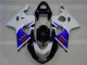 Bleu Blanc Carrosserie Suzuki GSXR 600 / 750 K4 2004-2005 Bleu Blanc Carrosserie Suzuki GSXR 600 / 750 K4 2004-2005