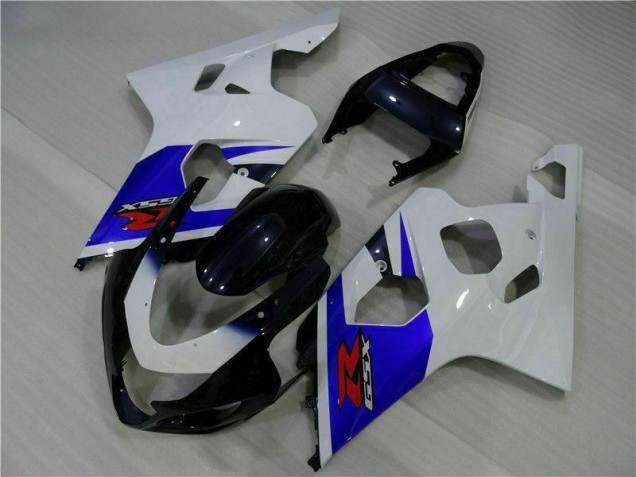 Bleu Blanc Carrosserie Suzuki GSXR 600 / 750 K4 2004-2005 Bleu Blanc Carrosserie Suzuki GSXR 600 / 750 K4 2004-2005