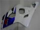 Bleu Blanc Carrosserie Suzuki GSXR 600 / 750 K4 2004-2005 Bleu Blanc Carrosserie Suzuki GSXR 600 / 750 K4 2004-2005