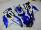 Bleu Blanc Carrosserie Suzuki GSXR 600 / 750 K8 2008-2010 Bleu Blanc Carrosserie Suzuki GSXR 600 / 750 K8 2008-2010