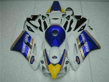Bleu Blanc Kit Carénages Complet Honda CBR 1000 RR 2004-2005