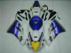 Bleu Blanc Kit Carénages Complet Honda CBR 1000 RR 2004-2005 Bleu Blanc Kit Carénages Complet Honda CBR 1000 RR 2004-2005