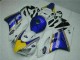 Bleu Blanc Kit Carénages Complet Honda CBR 1000 RR 2004-2005 Bleu Blanc Kit Carénages Complet Honda CBR 1000 RR 2004-2005