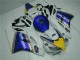Bleu Blanc Kit Carénages Complet Honda CBR 1000 RR 2004-2005 Bleu Blanc Kit Carénages Complet Honda CBR 1000 RR 2004-2005