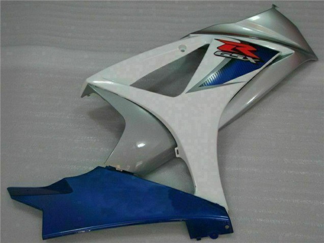 Bleu Blanc Kit Carénages Complet Suzuki GSXR 1000 K7 2007-2008 Bleu Blanc Kit Carénages Complet Suzuki GSXR 1000 K7 2007-2008