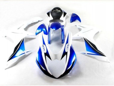 Bleu Blanc Kit Carénages Complet Suzuki GSXR 600 / 750 K11 2011-2024