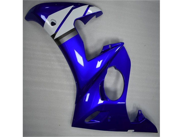 Bleu Blanc Kit Carénages Complet Yamaha R6 2003-2005 Bleu Blanc Kit Carénages Complet Yamaha R6 2003-2005