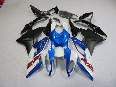 Bleu Blanc Noir Carénage BMW S1000RR 2015-2018