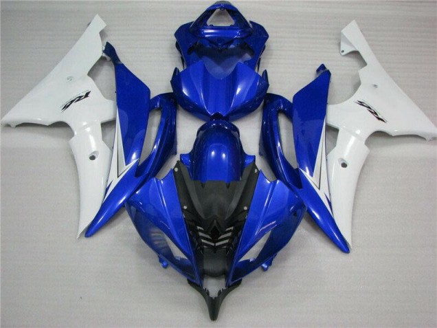 Bleu Blanc Noir Carénage Yamaha R6 2008-2016 Bleu Blanc Noir Carénage Yamaha R6 2008-2016