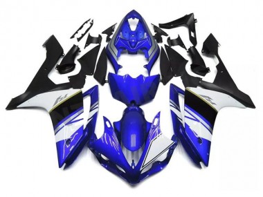 Bleu Blanc Noir Carénages Yamaha R1 2004-2006