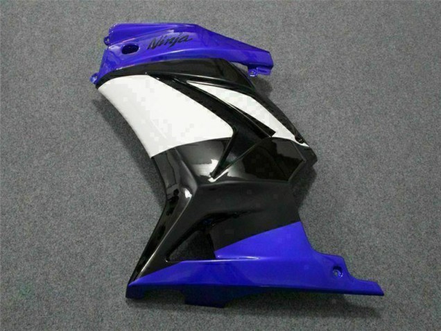 Bleu Blanc Noir Ninja Carénage Kawasaki EX250 2008-2012 Bleu Blanc Noir Ninja Carénage Kawasaki EX250 2008-2012