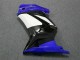 Bleu Blanc Noir Ninja Carénage Kawasaki EX250 2008-2012 Bleu Blanc Noir Ninja Carénage Kawasaki EX250 2008-2012