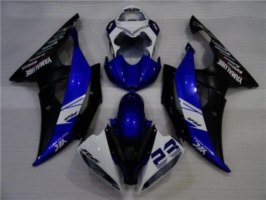 Bleu Blanc Noir YEC 23 Carénage Yamaha R6 2008-2016