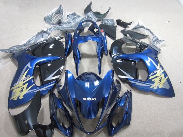 Bleu Blanc Or Décalque Carénage Suzuki GSXR 1300 Hayabusa 2008-2019 Bleu Blanc Or Décalque Carénage Suzuki GSXR 1300 Hayabusa 2008-2019