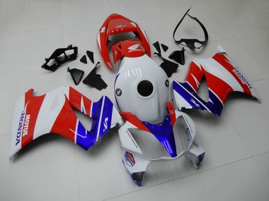 Bleu Blanc Rouge Carénage Honda VFR 800 2002-2013