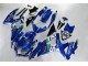 Bleu Blanc Vert Carénage Suzuki GSXR 600 / 750 K8 2008-2010 Bleu Blanc Vert Carénage Suzuki GSXR 600 / 750 K8 2008-2010