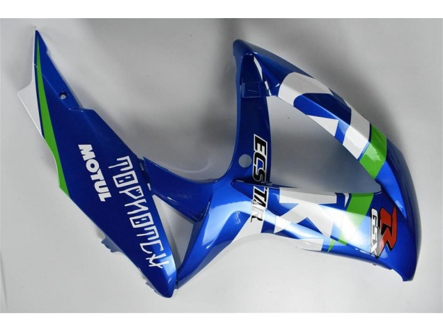 Bleu Blanc Vert Carénage Suzuki GSXR 600 / 750 K8 2008-2010 Bleu Blanc Vert Carénage Suzuki GSXR 600 / 750 K8 2008-2010