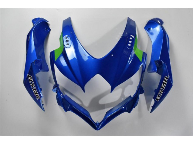 Bleu Blanc Vert Carénage Suzuki GSXR 600 / 750 K8 2008-2010 Bleu Blanc Vert Carénage Suzuki GSXR 600 / 750 K8 2008-2010