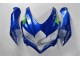 Bleu Blanc Vert Carénage Suzuki GSXR 600 / 750 K8 2008-2010 Bleu Blanc Vert Carénage Suzuki GSXR 600 / 750 K8 2008-2010