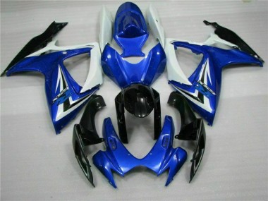 Bleu Carénage ABS Suzuki GSXR 600 / 750 K6 2006-2007