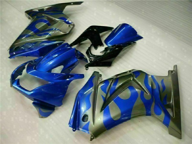 Bleu Carénage Kawasaki EX250 2008-2012 Bleu Carénage Kawasaki EX250 2008-2012