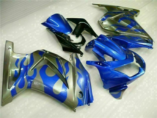 Bleu Carénage Kawasaki EX250 2008-2012 Bleu Carénage Kawasaki EX250 2008-2012