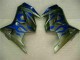 Bleu Carénage Kawasaki EX250 2008-2012 Bleu Carénage Kawasaki EX250 2008-2012