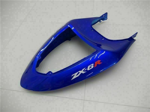 Bleu Carénage Kawasaki ZX6R 2005-2006 Bleu Carénage Kawasaki ZX6R 2005-2006