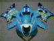 Bleu Carénage Suzuki GSXR 1000 K3 2003-2004 Bleu Carénage Suzuki GSXR 1000 K3 2003-2004