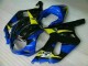 Bleu Carénage Suzuki GSXR 600 / 750 K1 K2 K3 2001-2003 Bleu Carénage Suzuki GSXR 600 / 750 K1 K2 K3 2001-2003
