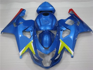 Bleu Carénage Suzuki GSXR 600 / 750 K4 2004-2005