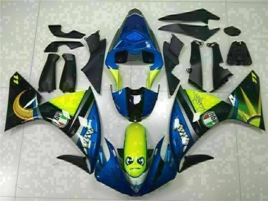 Bleu Carénage Yamaha R1 2009-2011