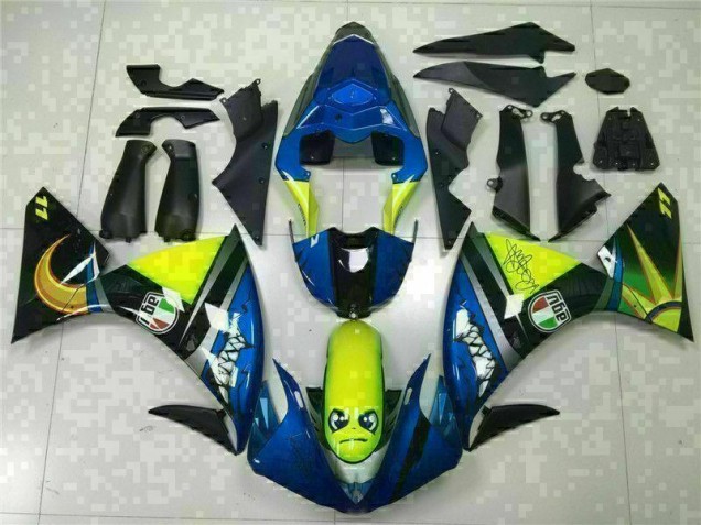 Bleu Carénage Yamaha R1 2009-2011 Bleu Carénage Yamaha R1 2009-2011