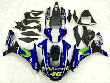 Bleu Carénage Yamaha R1 2015-2019