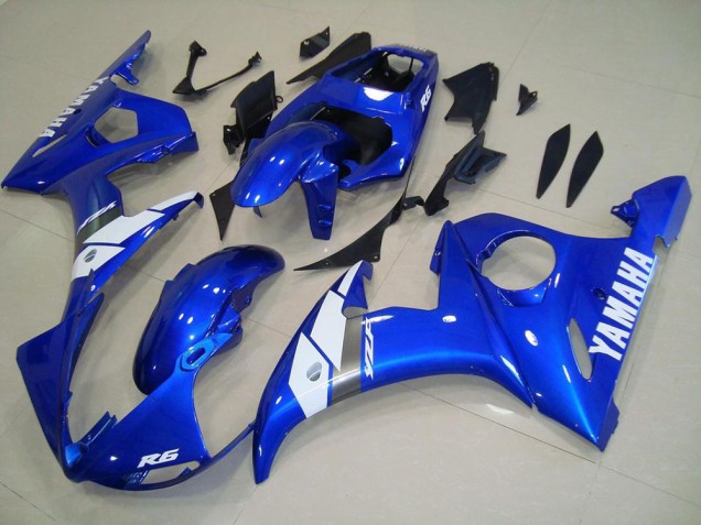 Bleu Carénage Yamaha R6 2003-2005 Bleu Carénage Yamaha R6 2003-2005