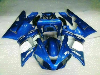 Bleu Carénages & Carrosserie Yamaha R1 2000-2001