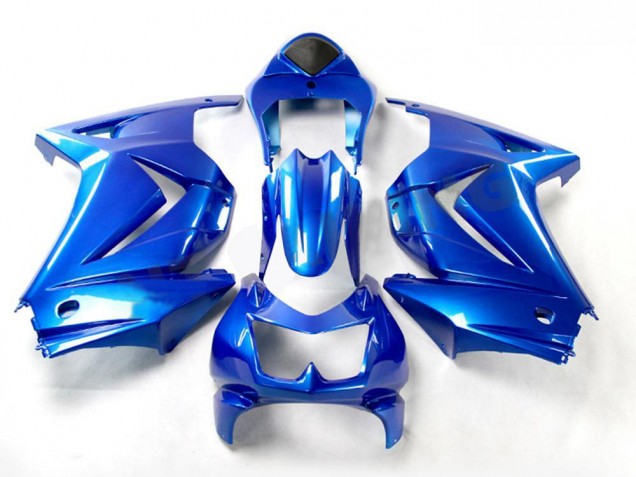 Bleu Carénages Kawasaki EX250 2008-2012 Bleu Carénages Kawasaki EX250 2008-2012