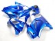 Bleu Carénages Kawasaki EX250 2008-2012 Bleu Carénages Kawasaki EX250 2008-2012