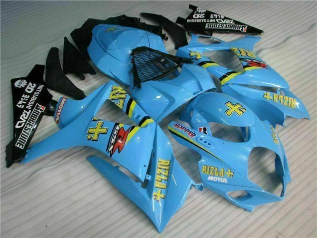 Bleu Carénages Suzuki GSXR 1000 K7 2007-2008 Bleu Carénages Suzuki GSXR 1000 K7 2007-2008