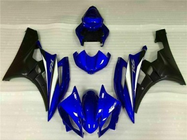 Bleu Carénages Yamaha R6 2006-2007