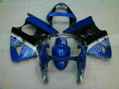 Bleu Carrosserie Kawasaki ZX6R 2000-2002
