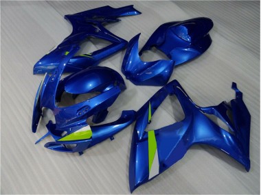Bleu Carrosserie Suzuki GSXR 600 / 750 K6 2006-2007