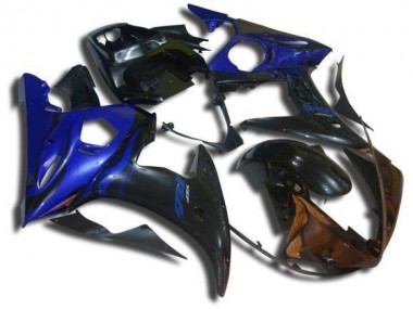 Bleu Flamme Carénage Yamaha R6 2003-2005