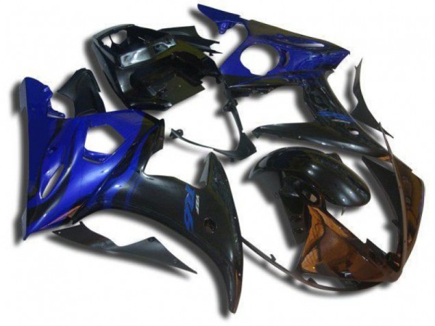 Bleu Flamme Carénage Yamaha R6 2003-2005 Bleu Flamme Carénage Yamaha R6 2003-2005