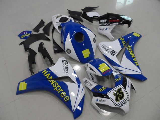 Bleu Hannspree Carénage Honda CBR 1000 RR 2008-2011 Bleu Hannspree Carénage Honda CBR 1000 RR 2008-2011