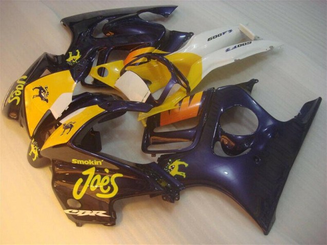 Bleu Jaune Joes Carénage Honda CBR 600 F3 1995-1998 Bleu Jaune Joes Carénage Honda CBR 600 F3 1995-1998