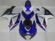 Bleu Kit Carénages Complet Suzuki GSXR 600 / 750 K6 2006-2007 Bleu Kit Carénages Complet Suzuki GSXR 600 / 750 K6 2006-2007